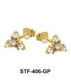 Stud Earring Glamour Pearl STF-406